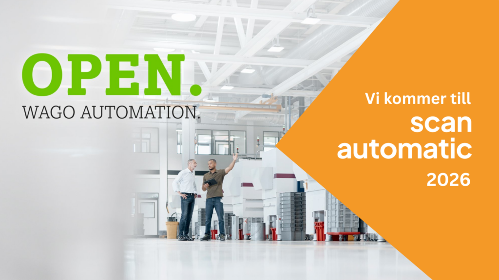 WAGO ställer ut på Scanautomatic – IT möter OT i framtidens automation